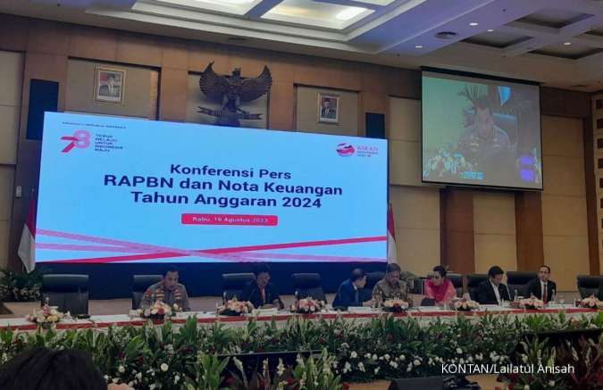 Kapolri hadiri pemaparan RAPBN 2024