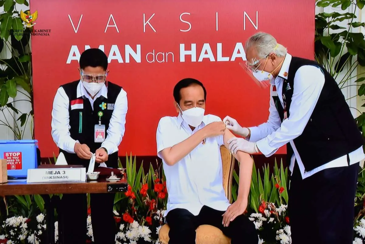 Presiden Jokowi divaksin, inilah 6 cara kerja vaksin Sinovac lawan virus corona