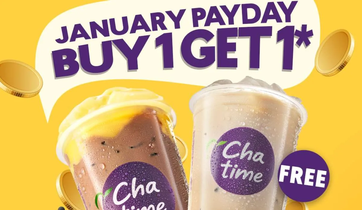 Promo Chatime dan Kimukatsu Payday Januari 2026, Ada Beli 1 Gratis 1