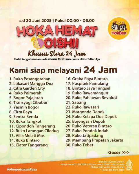 Store HokBen 24 Jam