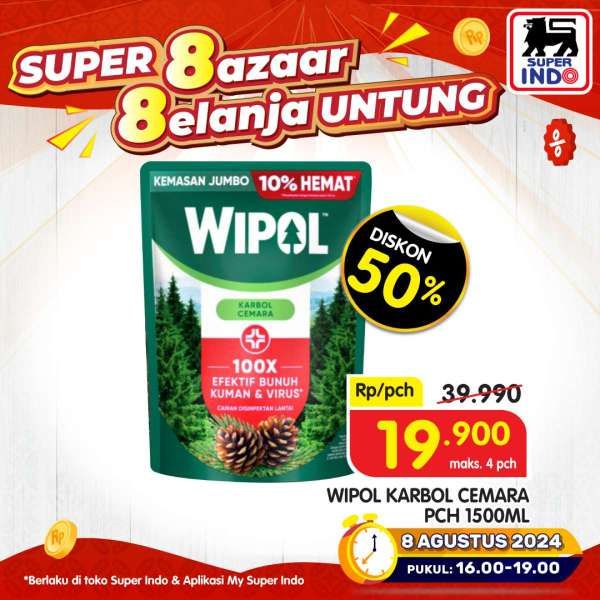 Promo 8.8 Superindo 8 Agustus 2024