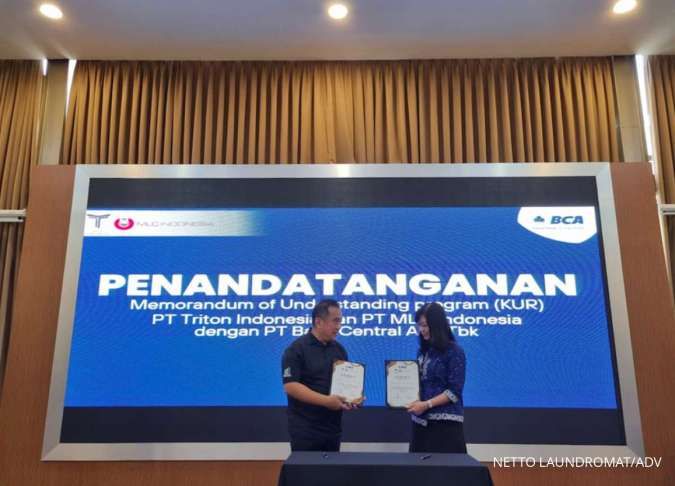Triton dan MLC Indonesia Salurkan KUR BCA bagi Pengusaha Laundry, Ini Syaratnya