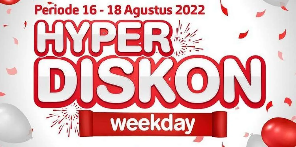Promo Hypermart Sampai Kamis 18 Agustus 2022, Hari Terakhir Hyper Diskon Weekday