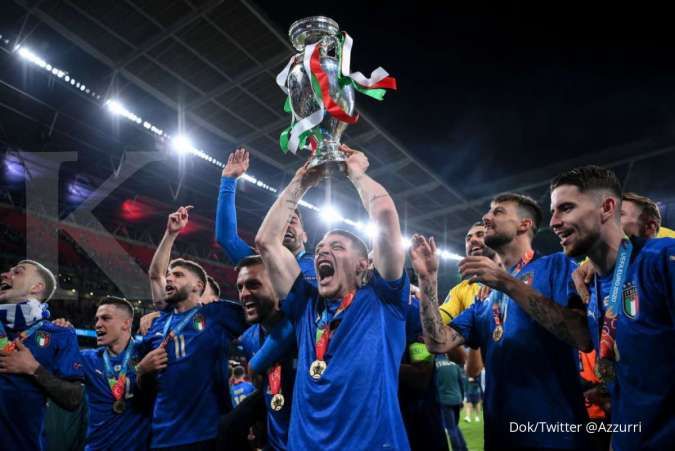 5 Rekor Italia yang terpecahkan usai menjadi Juara Euro 2020