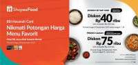 Promo ShopeeFood x BSI Agustus-September 2023, Dapat Banyak Diskon hingga Rp 75.000