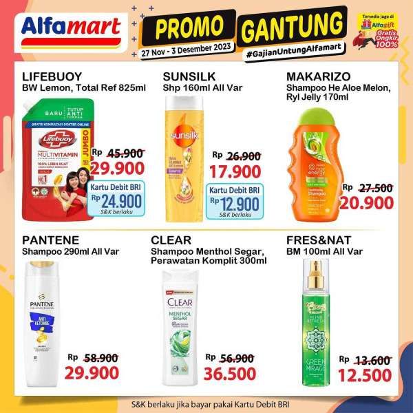 Promo Alfamart Gantung Terbaru 27 November-3 Desember 2023