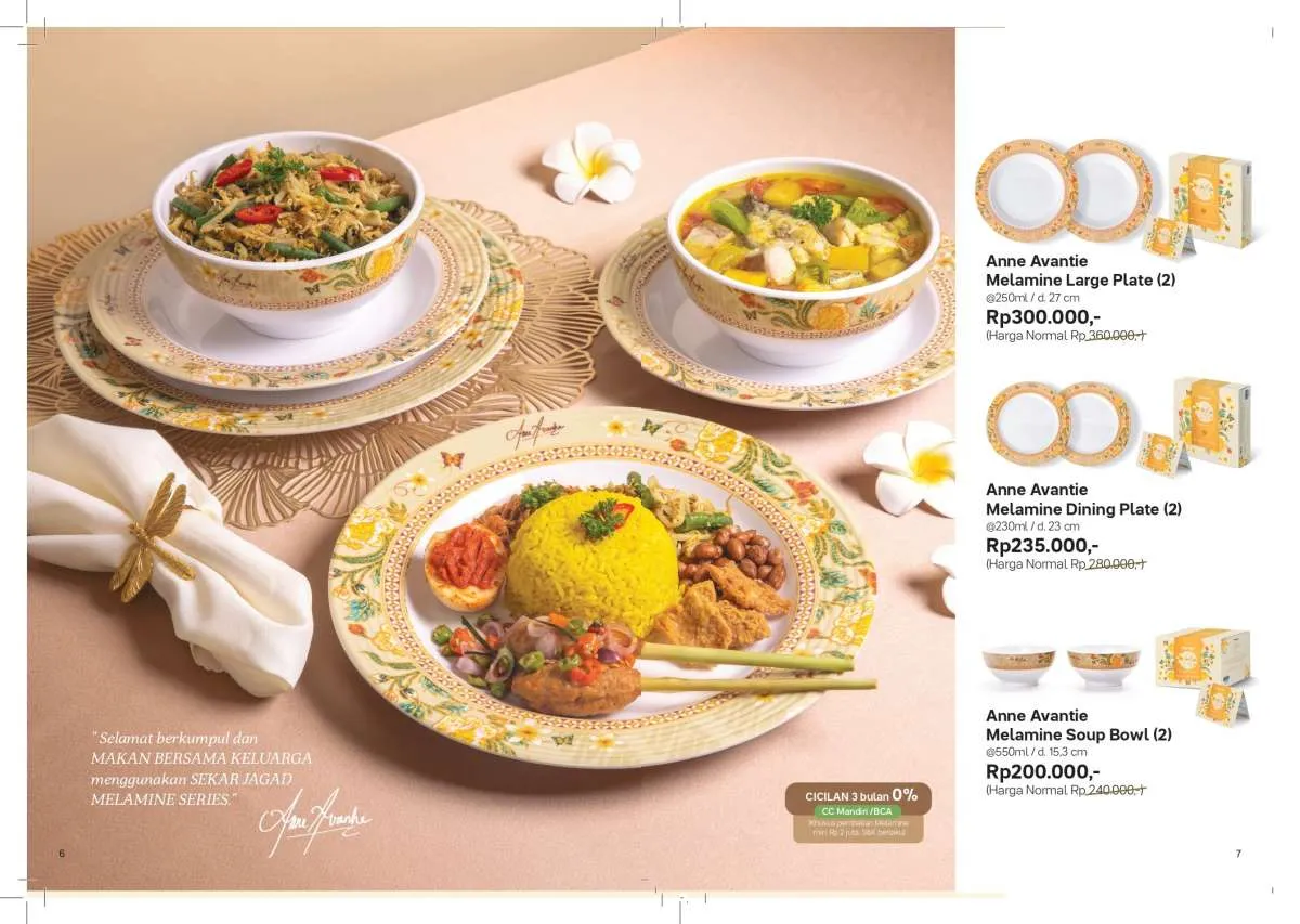 Hari Batik Nasional, ada promo Sekar Jagad Anne Avantie di katalog Tupperware Oktober