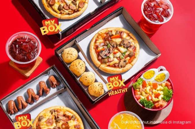 Promo Pizza Hut My Box Mulai Rp 45.000-an, Bebas Mix and Match