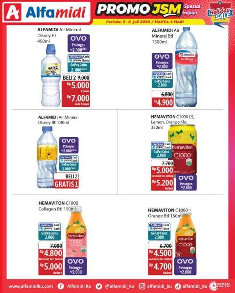 Promo JSM Alfamidi Hanya 4 Hari Periode 3-6 Juli 2025
