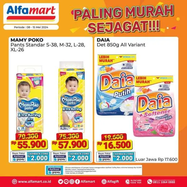 Promo Alfamart Paling Murah Sejagat Periode 8-15 Mei 2024