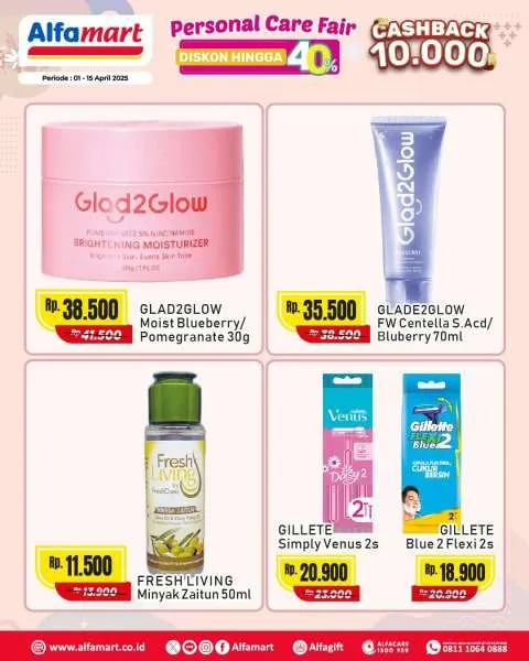 Promo Alfamart Personal Care Fair Periode 1-15 April 2025