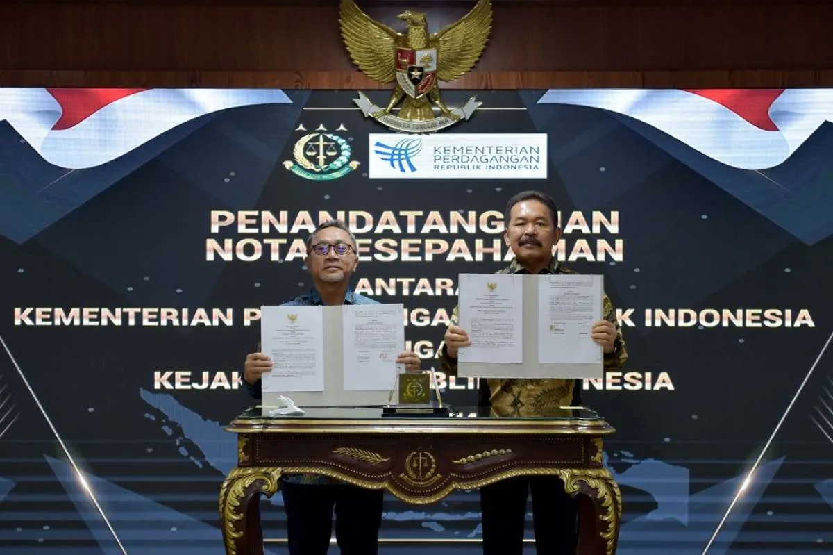 Penandatanganan MoU Kemendag–Kejaksaan RI, Mendag Zulkifli Komitmen Tata Kelola Baik