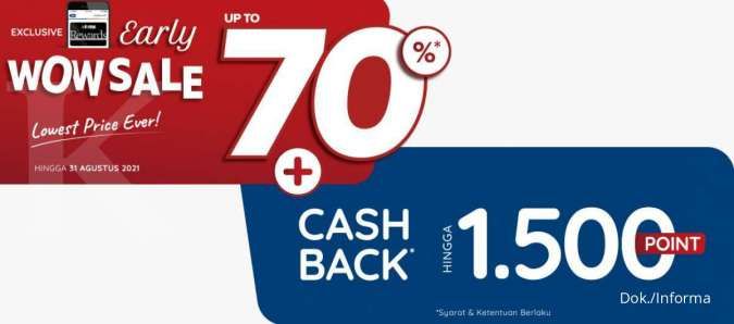 Promo Informa Early Wow Sale, Perlengkapan Rumah Diskon Hingga 70%!