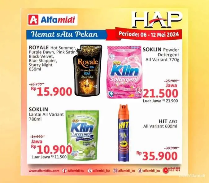 Promo Alfamidi Hemat Satu Pekan Periode 6-12 Mei 2024