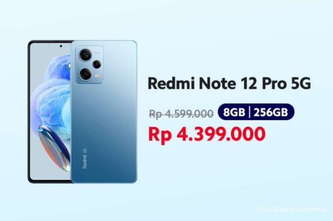 Harga HP Redmi Note 12 Pro 5G