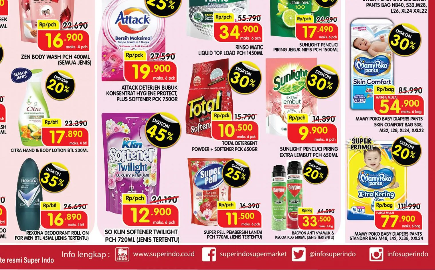 Promo Superindo Weekday 3-6 Juni 2024