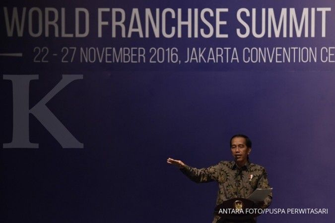 Jokowi: Waralaba membuat pengusaha naik kelas