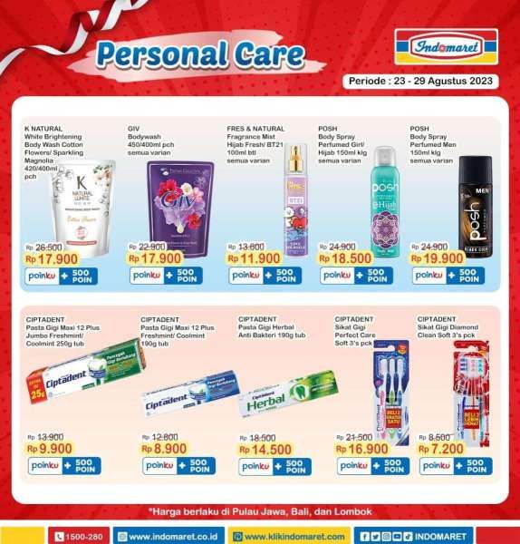 Katalog Harga Promo Indomaret Super Hemat 23-29 Agustus 2023, Promo Akhir Bulan