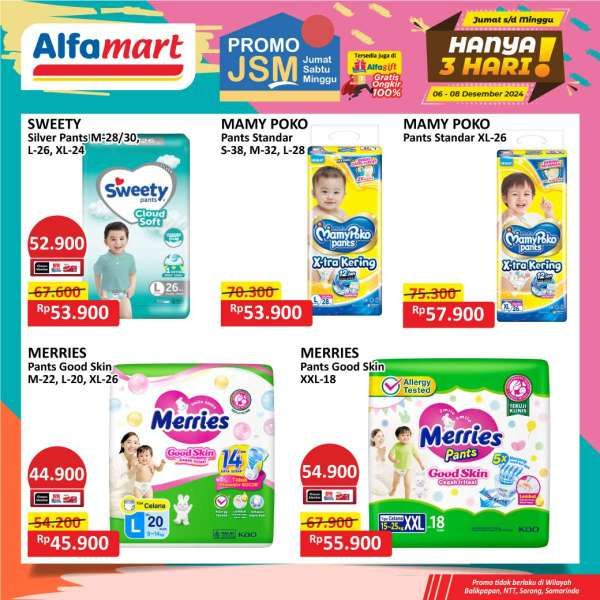 Promo JSM Alfamart Weekend 6-8 Desember 2024