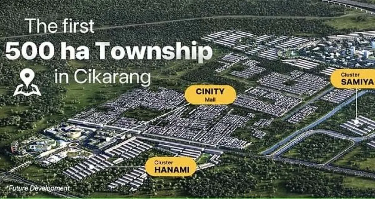 Proyek Township Cinity Tawarkan Kawasan Terintegrasi 500 Hektare di Cikarang