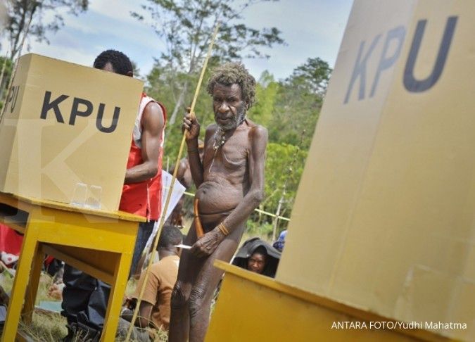 Pilkada di Papua akan memakan biaya Rp 608 M