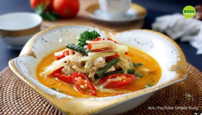 Resep Lodeh Pepaya Muda yang Gurih Lezat, Sederhana dan Gampang Masaknya
