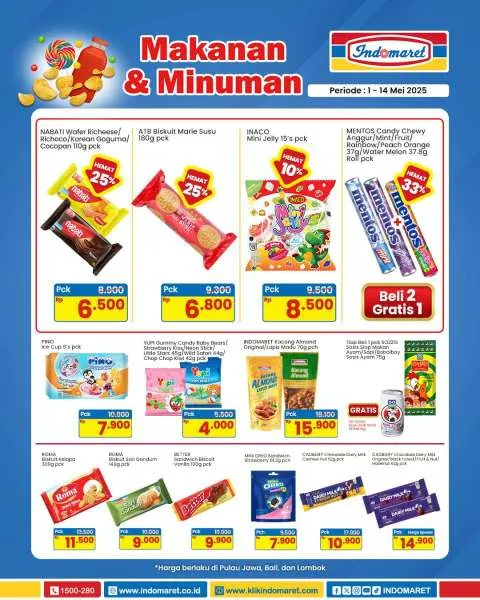 Promo Indomaret Super Hemat Periode 1-14 Mei 2025
