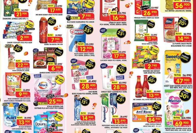 Promo JSM Superindo 20 Oktober 2024, Indomie & Cimory Yoghurt Beli 5 Lebih Hemat