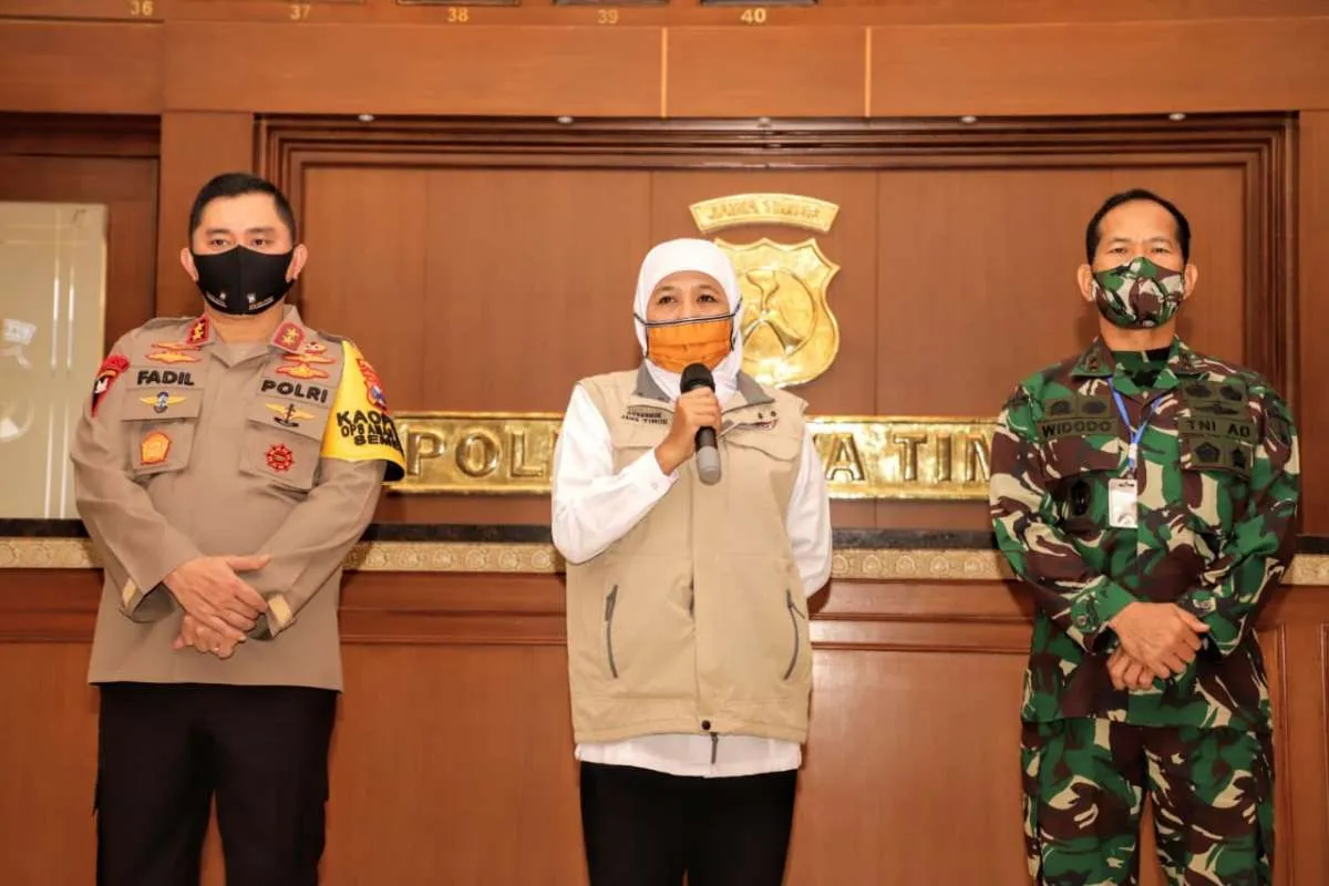 Khofifah apresiasi Polda Jatim bongkar kasus narkoba internasional saat pandemi