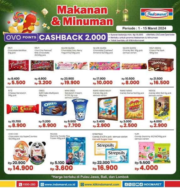 Promo Indomaret Super Hemat Periode 1-15 Maret 2024