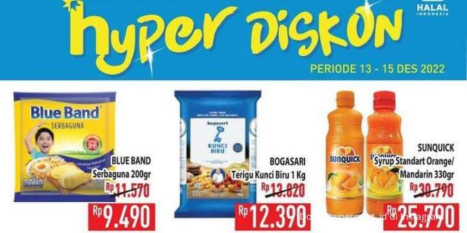 Harga Promo Hypermart Hari Ini 14 Desember 2022, Promo Menarik di Hari Kerja