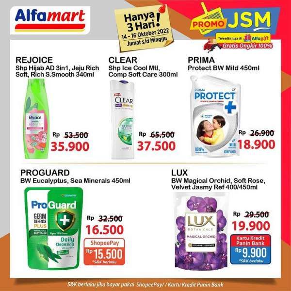 Promo JSM Alfamart 14-16 Oktober 2022