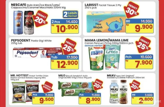 Promo JSM Indomaret 21-23 November 2025, Diskon Mama Lemon-Daia Detergent 1,5 Kg