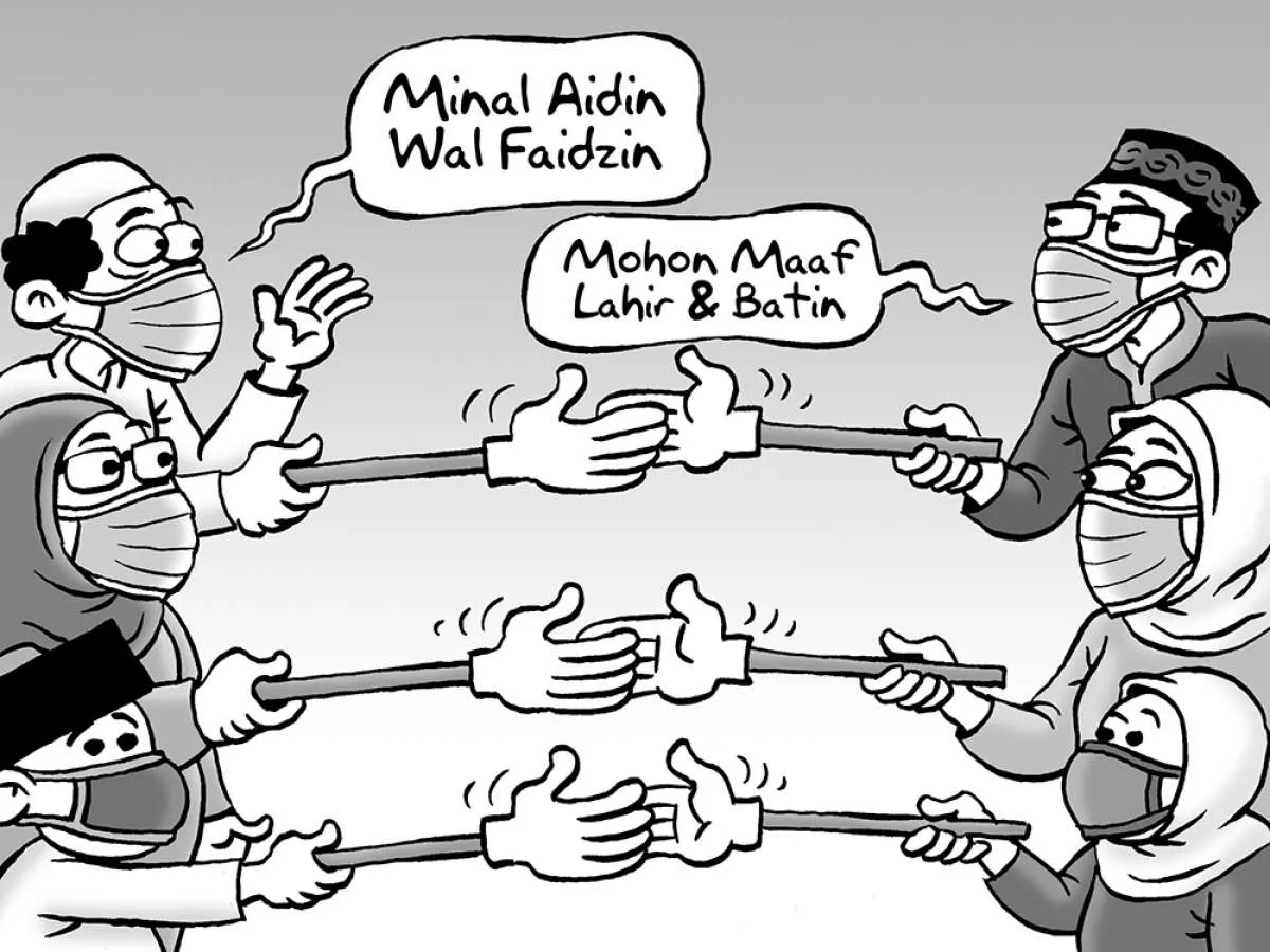 Orang sering menyalahartikan, ini makna minal aidin wal faizin