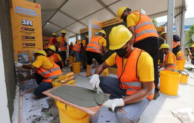 Tingkatkan Keterampilan & Daya Saing Tukang Bangunan, Sika Gelar Tiler Competition