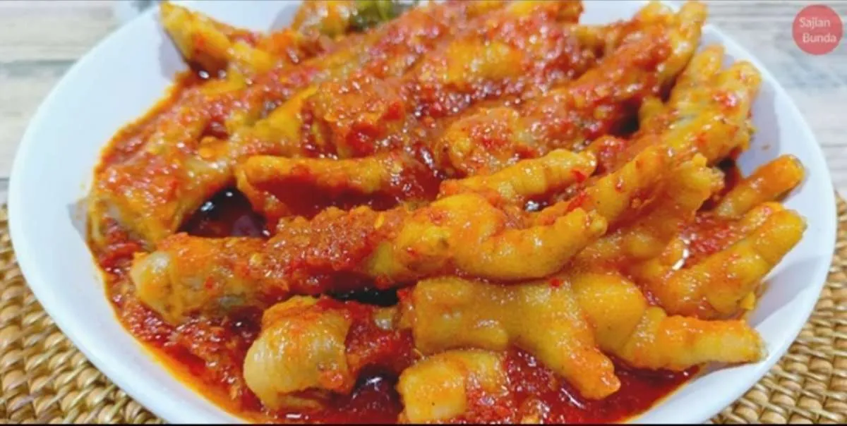 Resep Ceker Ayam Pedas Manis yang Empuk dan Tidak Amis, Bikin Nambah Nasi