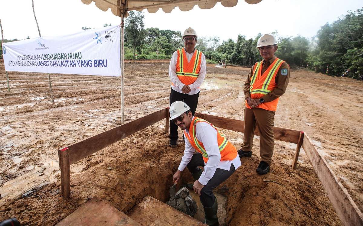Maharaksa Biru (OASA) Memulai Pembangunan Pabrik Wood Chip di Bangka