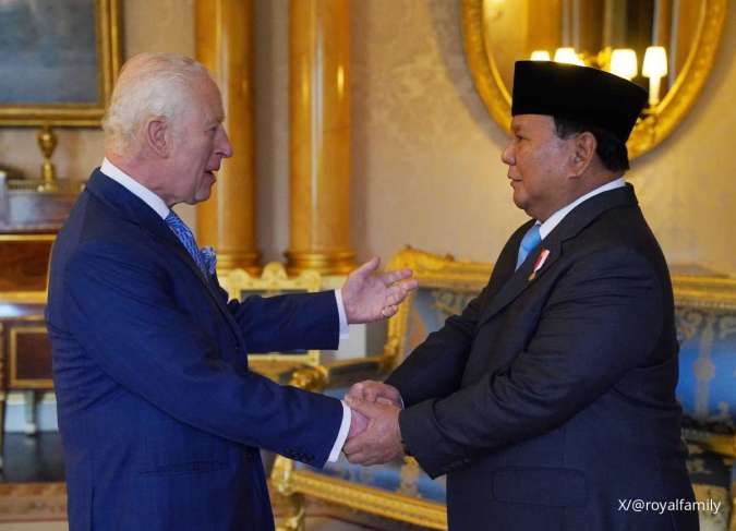 Raja Charles III Menyambut Presiden Prabowo di Istana Buckingham