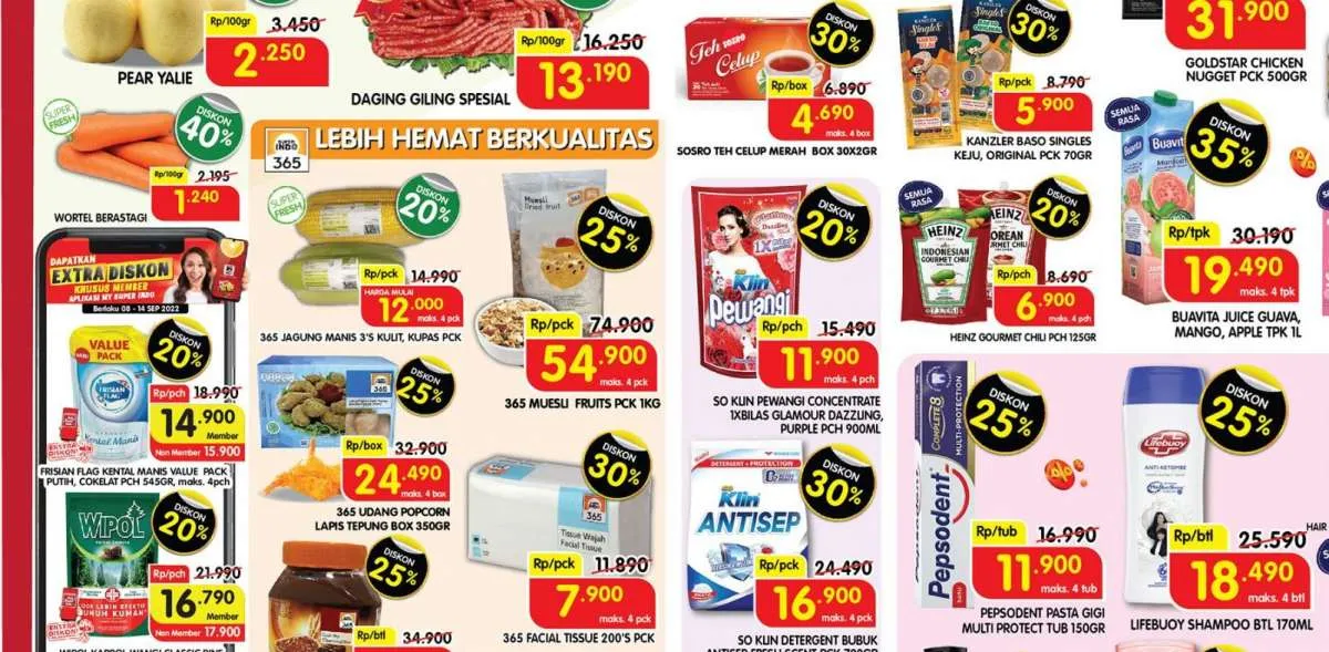 Promo Superindo di Hari Selasa 13 September 2022, Banyak Diskon di Awal Pekan!