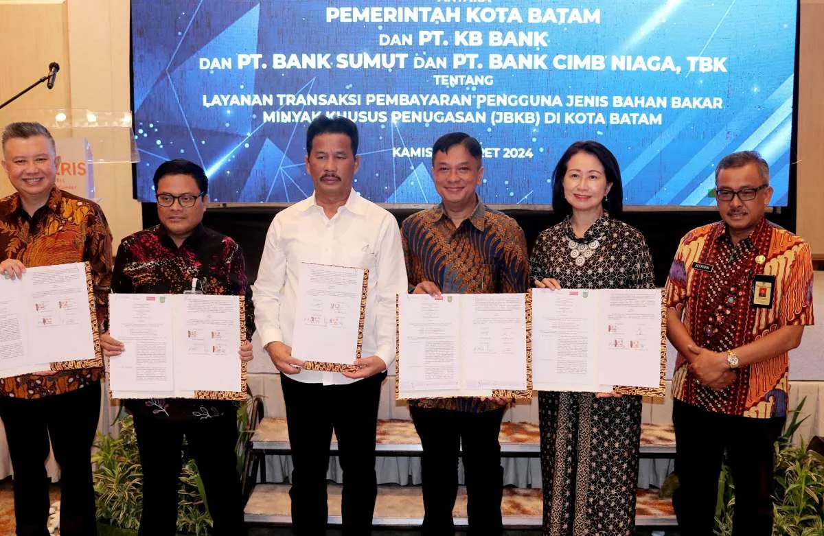 CIMB Niaga Syariah Kerjasama Pemko Batam Dukung Implementasi Kartu BBM Fuel Card 5.0
