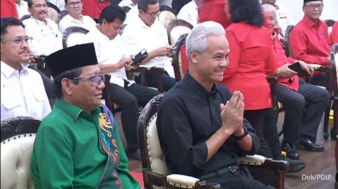 Megawati Resmi Deklarasikan Ganjar-Mahfud MD Sebagai Bakal Capres dan Cawapres 2024