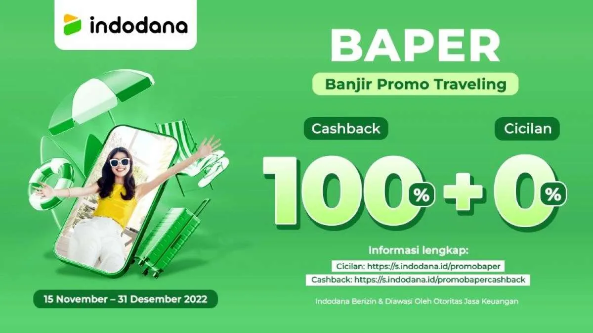 Khusus Indodana, Promo Mister Aladin Hotel & Akivitas Cashback 100% + Cicilan 0%