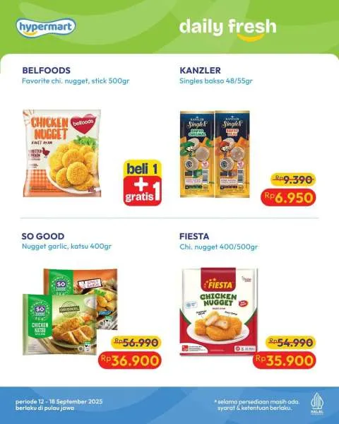 Promo JSM Hypermart Hyper Diskon Weekend Periode 12-15 September 2025