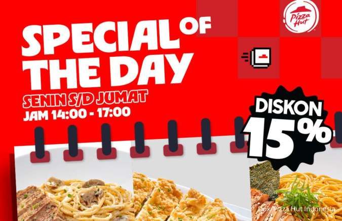 Promo Pizza Hut Terbaru November 2025, Diskon 15% Setiap Senin-Jumat