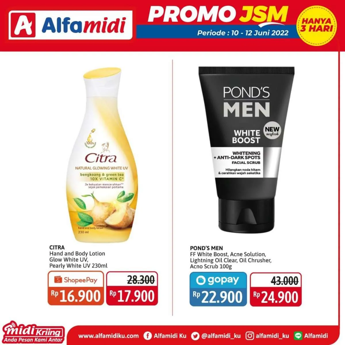 Katalog Promo JSM Alfamidi Periode 10-12 Juni 2022, Cek di Sini!