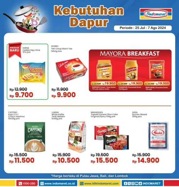 Promo Indomaret Super Hemat Periode 25 Juli-7 Agustus 2024