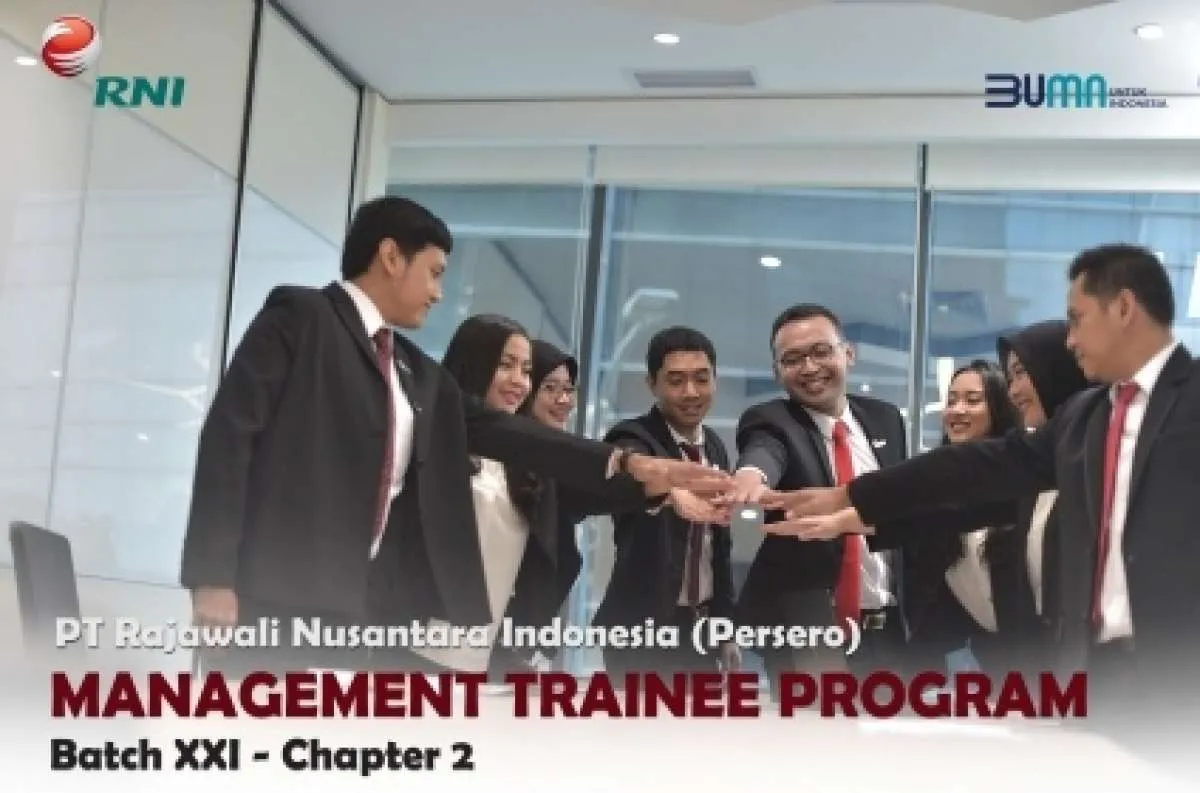 Lowongan kerja 2020 di BUMN PT RNI melalui Management Trainee Program