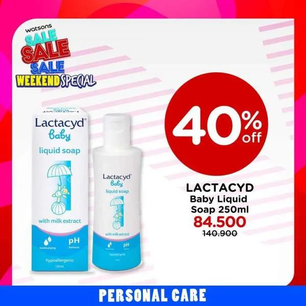 Promo Watsons Weekend Special Periode 10-14 Februari 2022