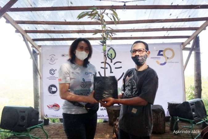 Peringati hari Kartini, Askrindo ajak milenial peduli lingkungan