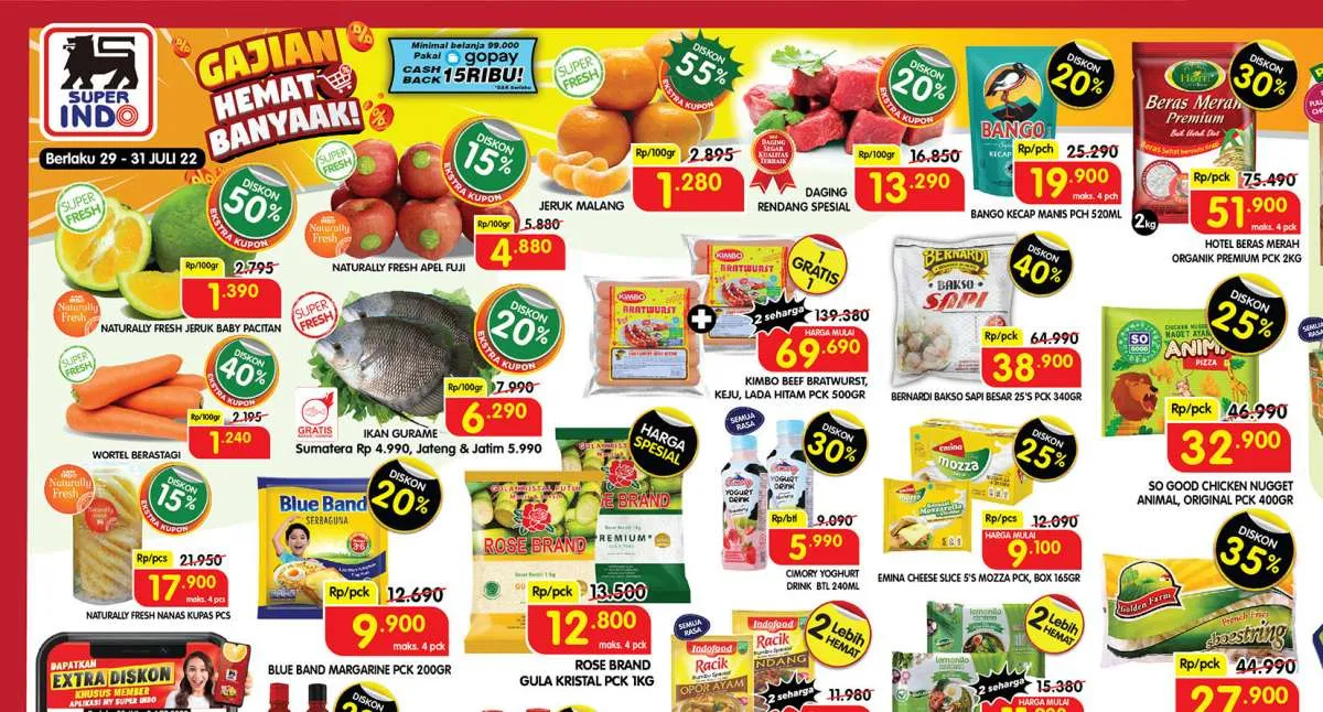 Katalog Promo JSM Superindo Diskon s/d 55% Periode 29-31 Juli 2022